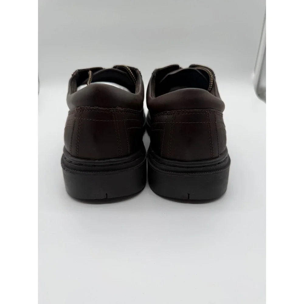 Academie Gear Tuffex Mens 14M Brown Leather Oxford Lug Sole Shoes